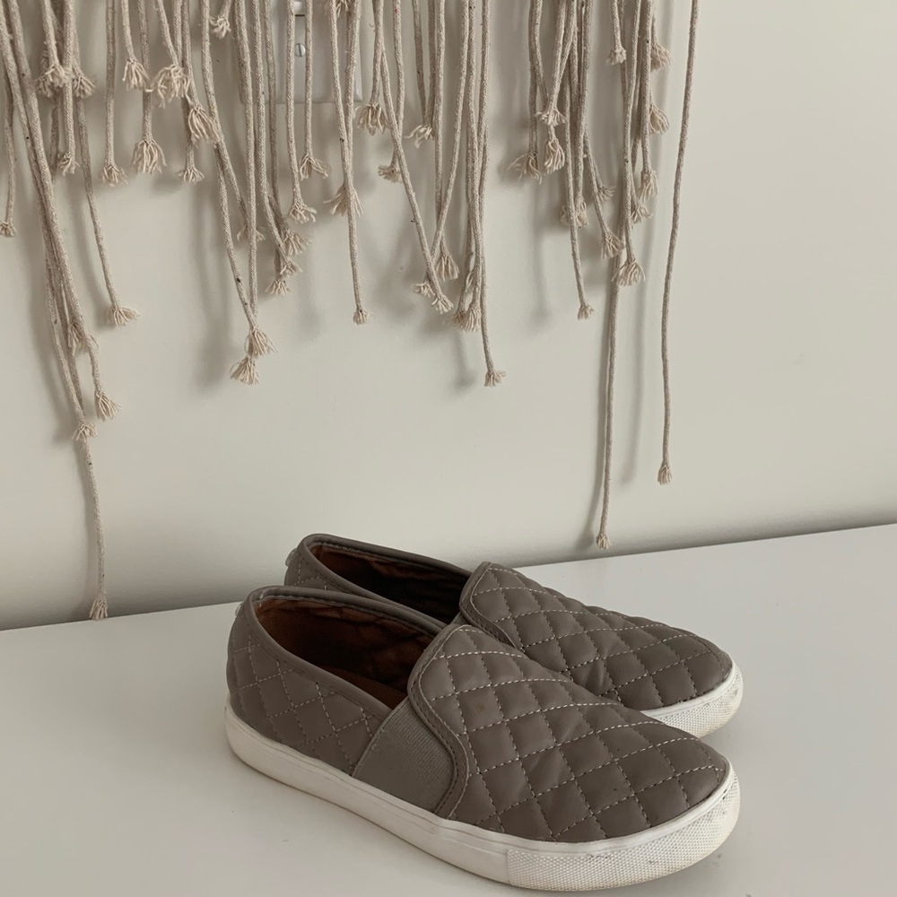 Tan Steve Madden sneakers